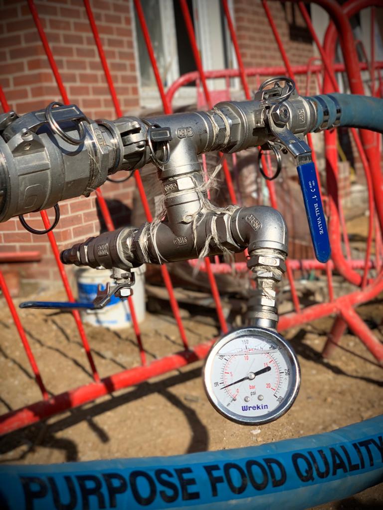 Mains Pressure Testing