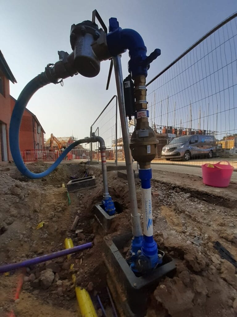 Thames Standpipe Mains Flushing During Chlorination